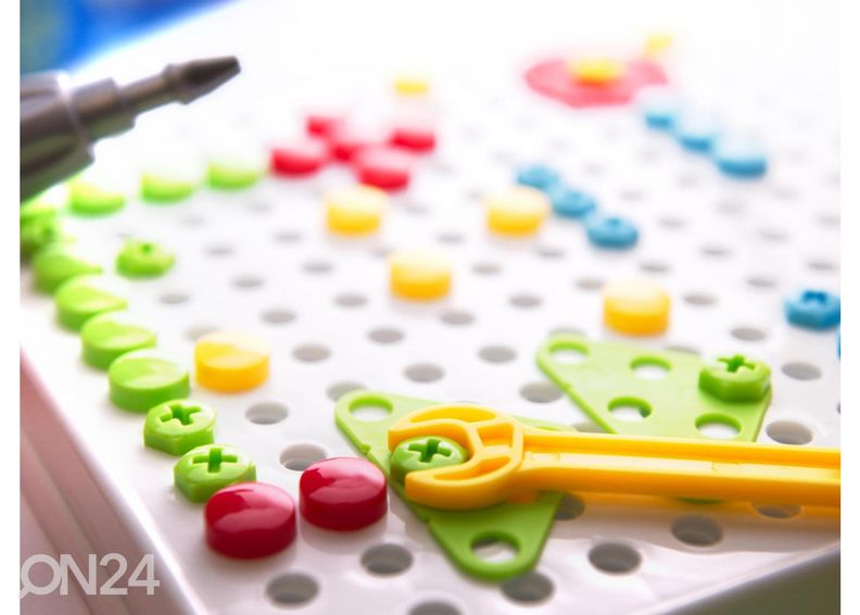 Lasten rakennussarja 261 osaa kuvasuurennos