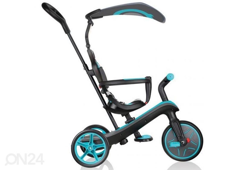 Lasten rattaat / pyörä Smj Globber Teal Explorer Trike 4 in1 kuvasuurennos