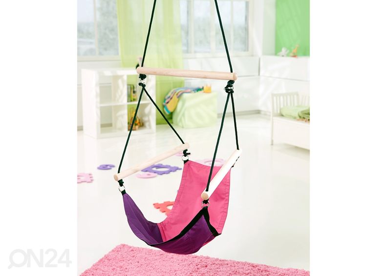 Lasten riipputuoli Kid's Swinger Pink kuvasuurennos