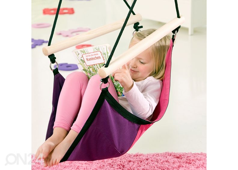 Lasten riipputuoli Kid's Swinger Pink kuvasuurennos