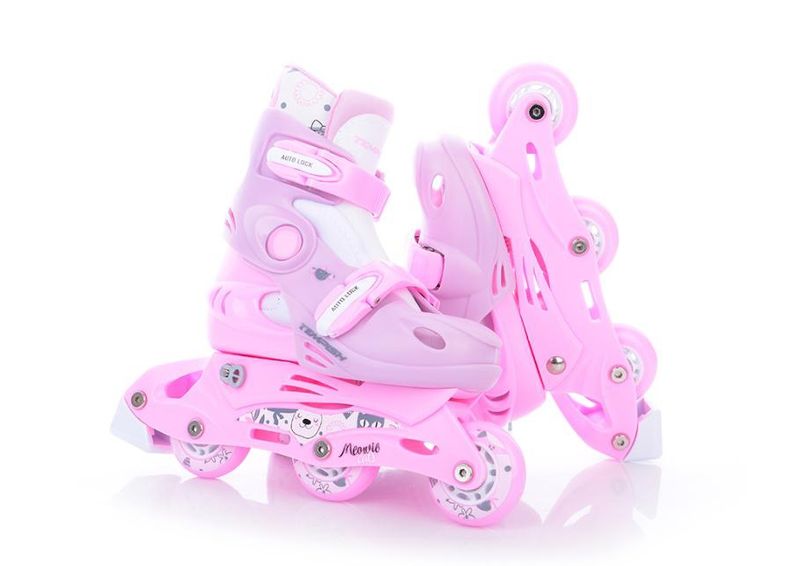 Lasten rullaluistimet ja suojasetti KITTY Tempish kuvasuurennos