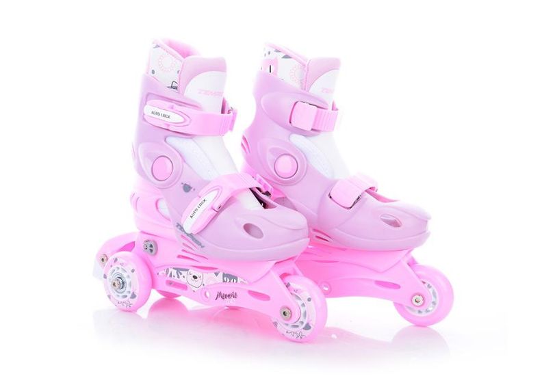 Lasten rullaluistimet ja suojasetti KITTY Tempish kuvasuurennos