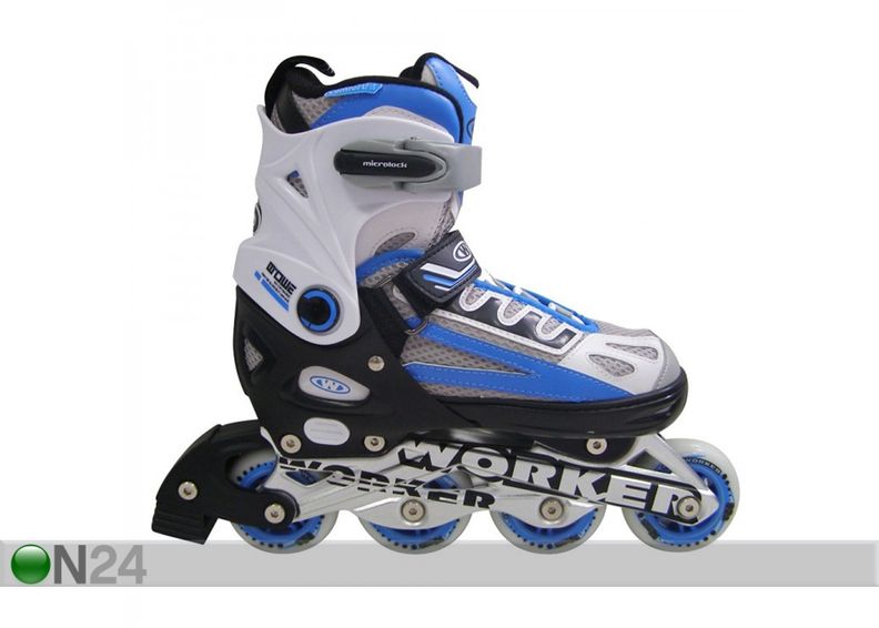 Lasten rullaluistimet/luistimet säädettävä koko 29-32 kuvasuurennos