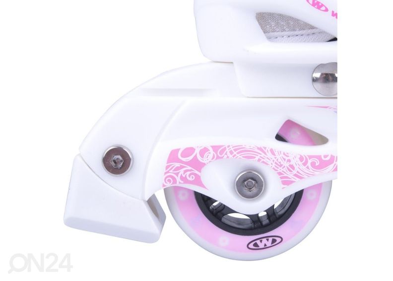 Lasten rullaluistimet WORKER Diane LED koko XS 26-29 kuvasuurennos