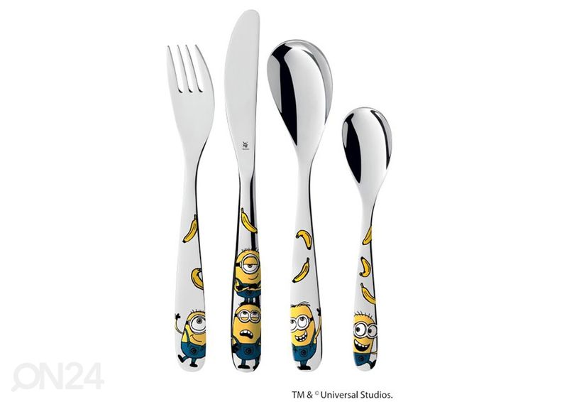Lasten ruokailusetti WMF Minions 6-osainen kuvasuurennos