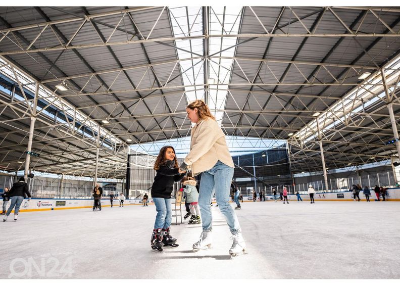 Lasten säädettävät jääkiekkoluistimet Hardboot Rink Raptor Nijdam kuvasuurennos