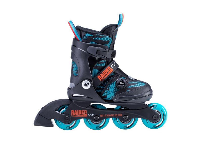 Lasten säädettävät rullaluistimet K2 Raider BOA 2020 kuvasuurennos