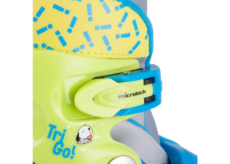 Lasten säädettävät rullaluistimet LED-valoilla WORKER Trigo Skate WORKER kuvasuurennos