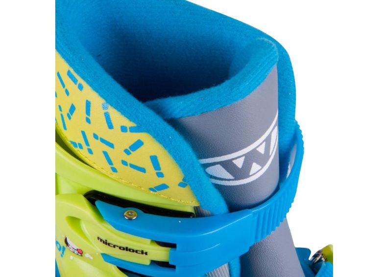 Lasten säädettävät rullaluistimet LED-valoilla WORKER Trigo Skate WORKER kuvasuurennos