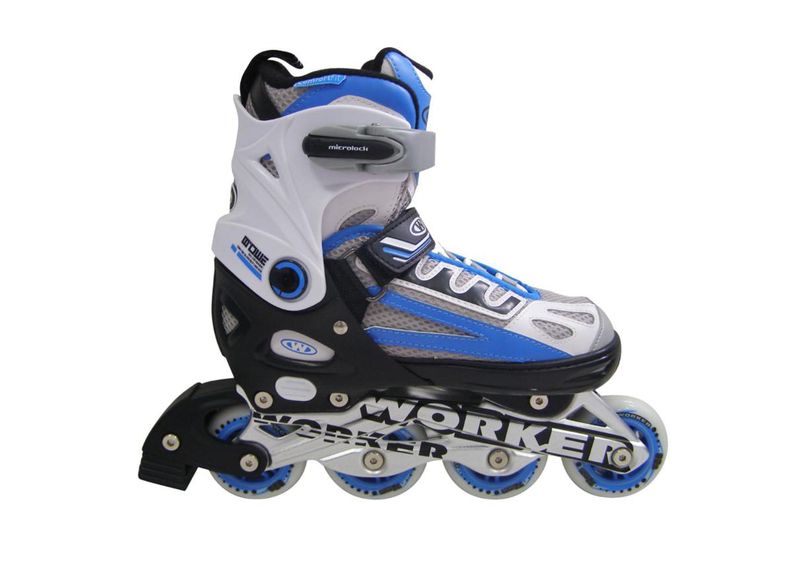 Lasten säädettävät rullaluistimet/luistimet Nolan 2in1 in-line skates WORKER kuvasuurennos