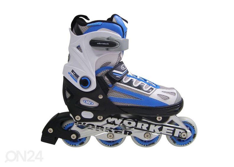 Lasten säädettävät rullaluistimet / luistimet Nolan 2in1 WORKER kuvasuurennos