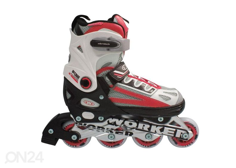 Lasten säädettävät rullaluistimet / luistimet Nolan 2in1 WORKER kuvasuurennos