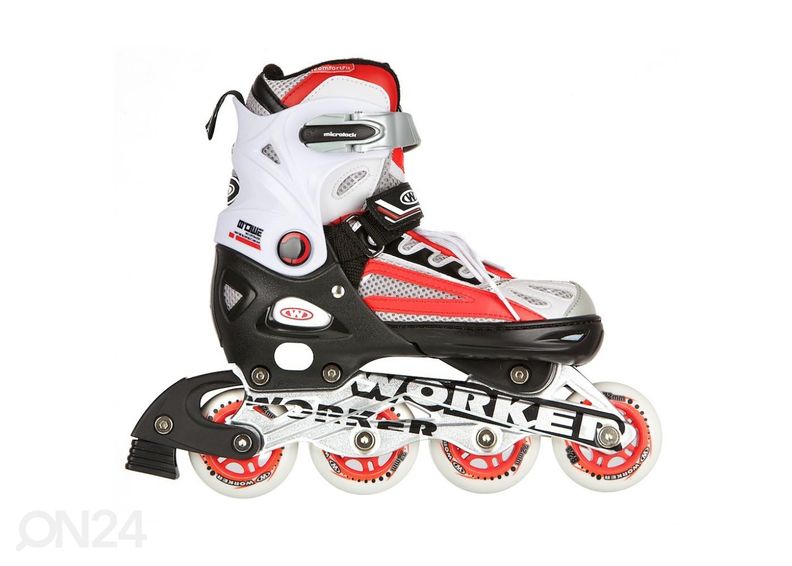 Lasten säädettävät rullaluistimet / luistimet Nolan 2in1 WORKER kuvasuurennos