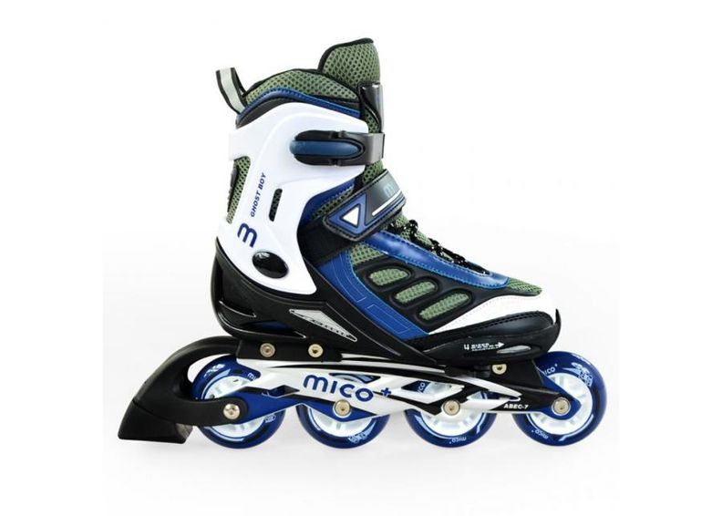 Lasten säädettävät rullaluistimet Mico Ghost Boy Jr PW -125C kuvasuurennos