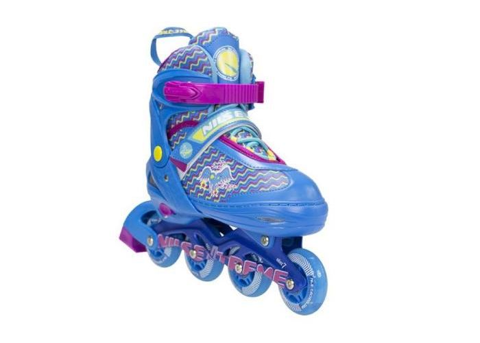Lasten säädettävät rullaluistimet Nils Extreme sinine NJ4613 A 38-41 kuvasuurennos