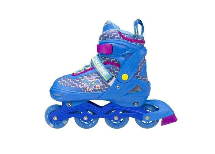Lasten säädettävät rullaluistimet Nils Extreme sinine NJ4613 A 38-41 kuvasuurennos
