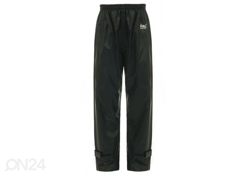 Lasten säänkestävät housut Mac in a Sac 2-4-vuotiaille, mustat kuvasuurennos