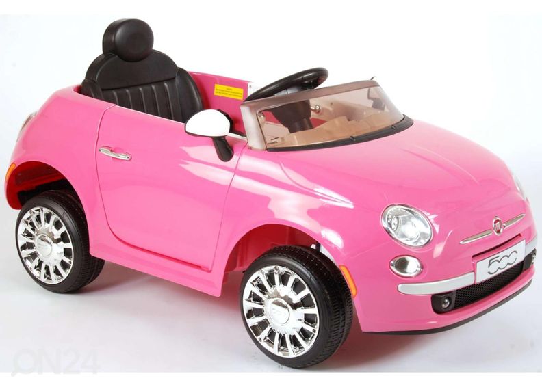 Lasten sähköauto Fiat 500cc 12V kuvasuurennos