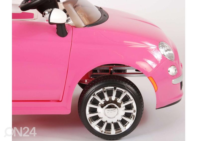 Lasten sähköauto Fiat 500cc 12V kuvasuurennos