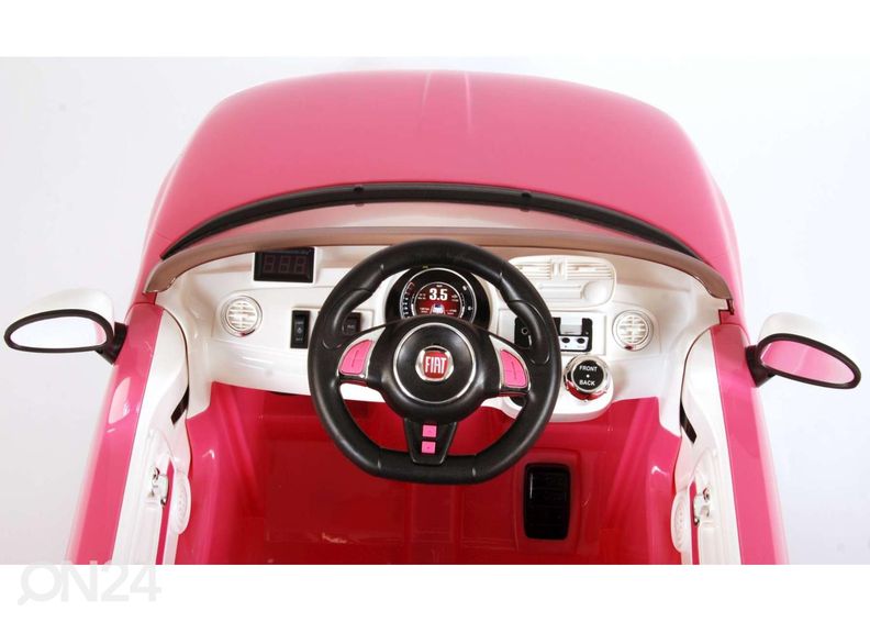 Lasten sähköauto Fiat 500cc 12V kuvasuurennos