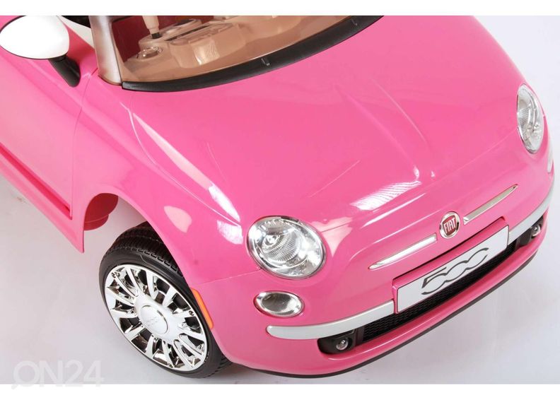 Lasten sähköauto Fiat 500cc 12V kuvasuurennos