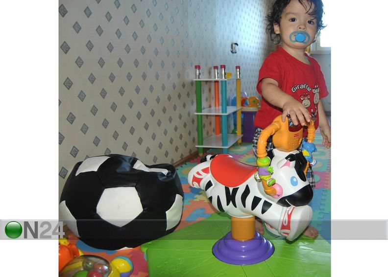 Lasten säkkituoli Jalkapallo 40 L kuvasuurennos