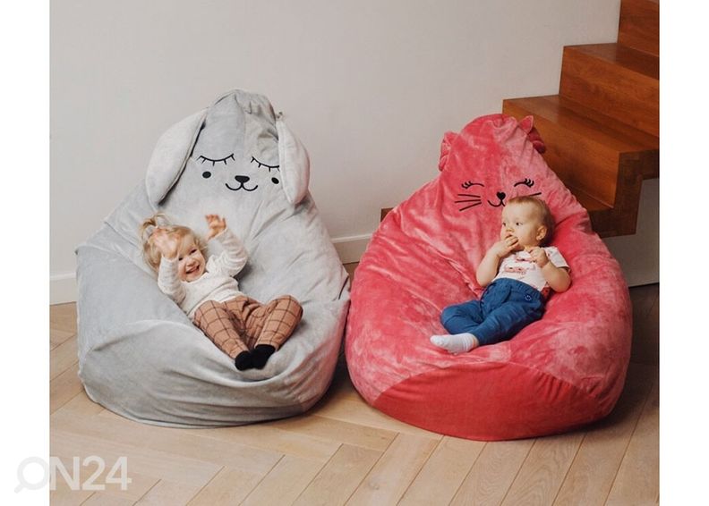 Lasten säkkituoli Kissa kuvasuurennos