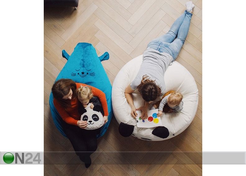 Lasten säkkituoli Panda kuvasuurennos