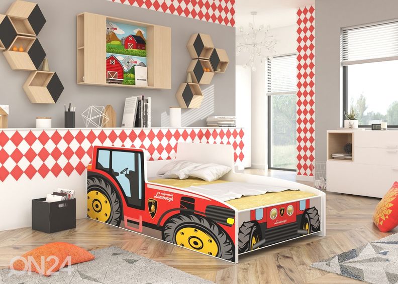 Lasten sänky Traktori 80x160 cm kuvasuurennos