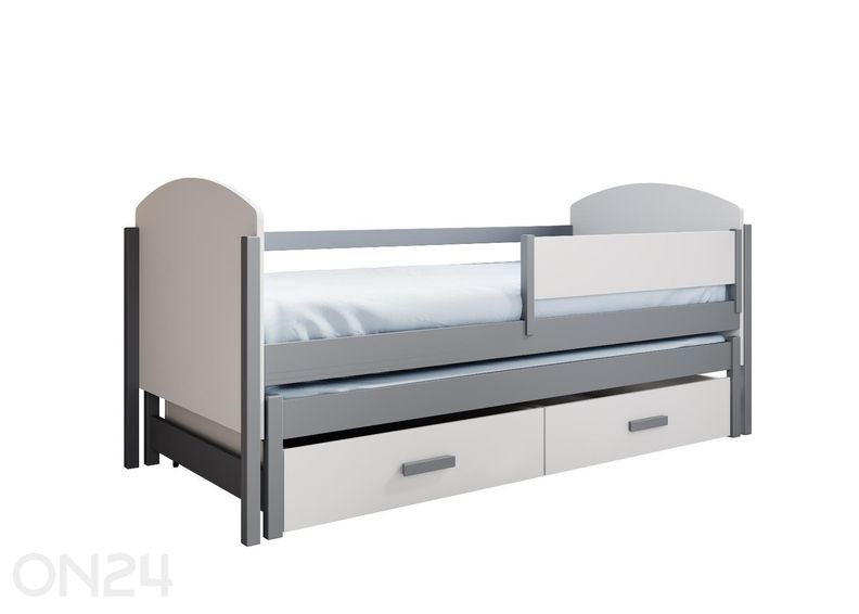 Lasten sänky vetopatjalla, patjat 80x180 cm kuvasuurennos