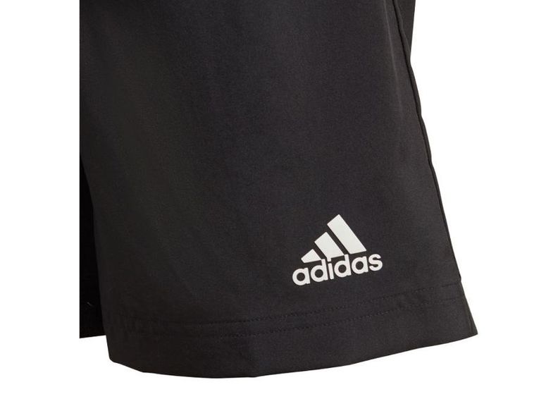 Lasten shortsit Adidas Woven 3S Short Training Short Junior DV1378 kuvasuurennos
