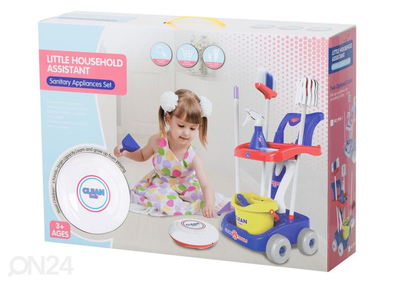 Lasten siivoussetti kuvasuurennos