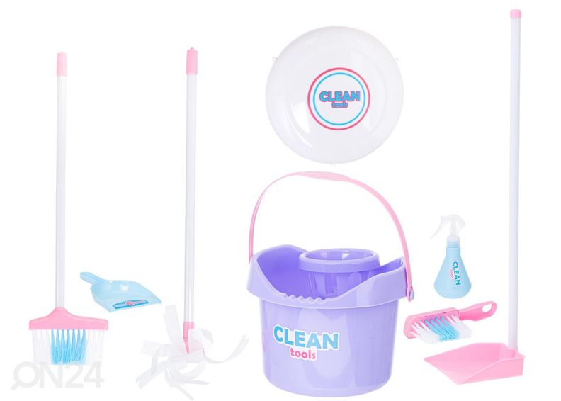 Lasten siivoussetti kuvasuurennos