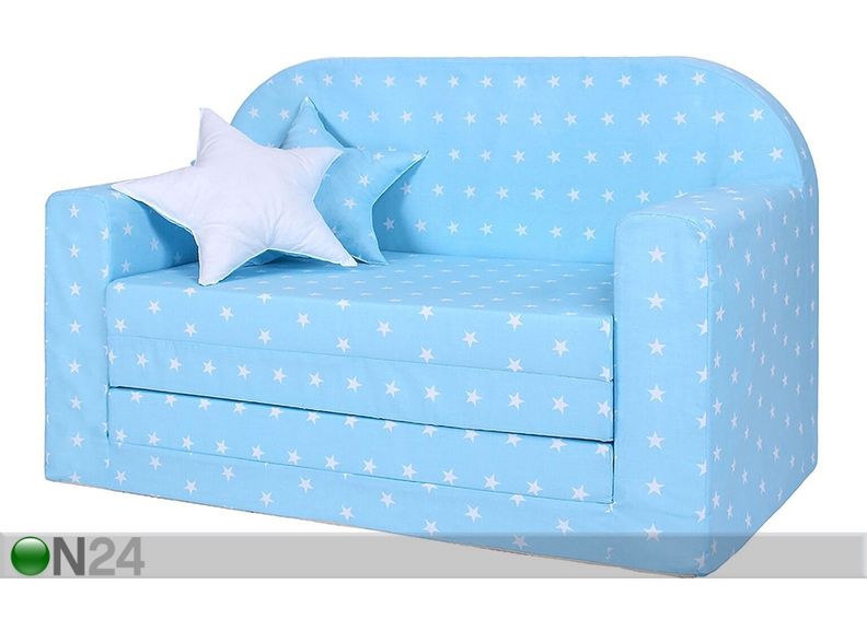 Lasten sohva Lulando, sininen kuvasuurennos