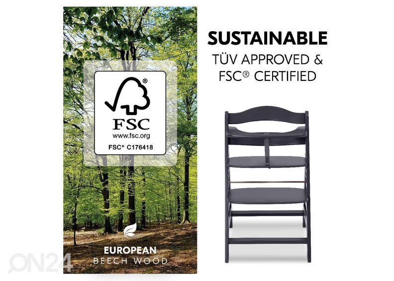 Lasten syöttötuoli Hauck Select Alpha+ kuvasuurennos