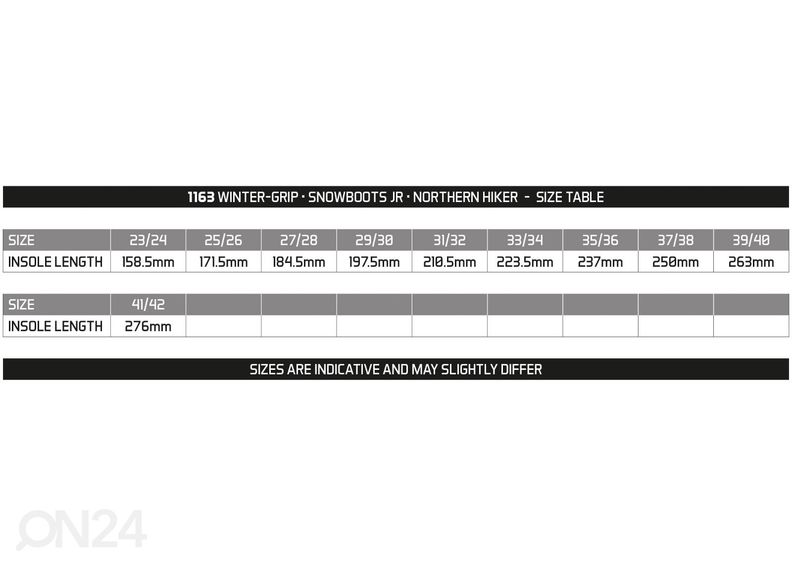 Lasten talvisaappaat Northern Hiker kuvasuurennos