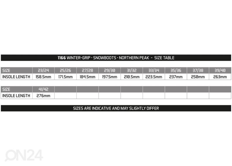 Lasten talvisaappaat Northern Peak kuvasuurennos