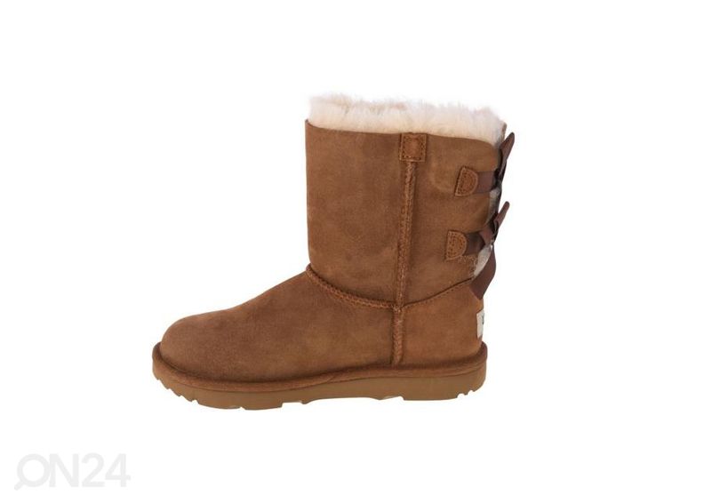 Lasten talvisaappaat UGG Bailey Bow II Kids kuvasuurennos