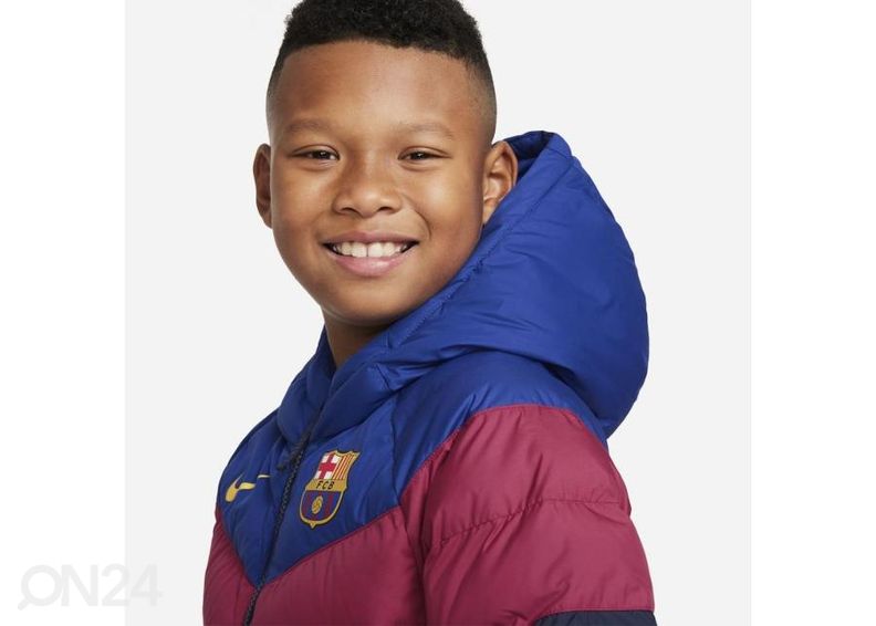 Lasten talvitakki Nike Sportswear FC Barcelona kuvasuurennos