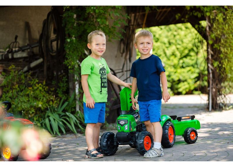 Lasten traktori Supercharger kuvasuurennos