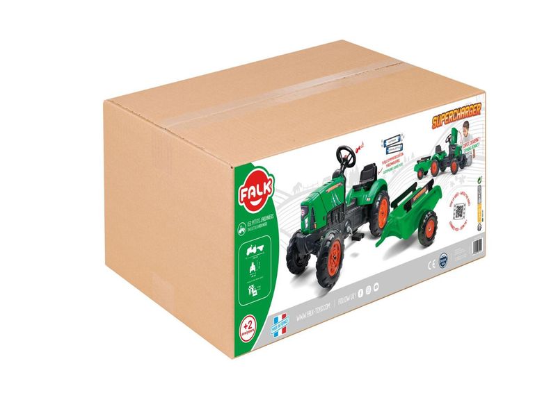 Lasten traktori Supercharger kuvasuurennos