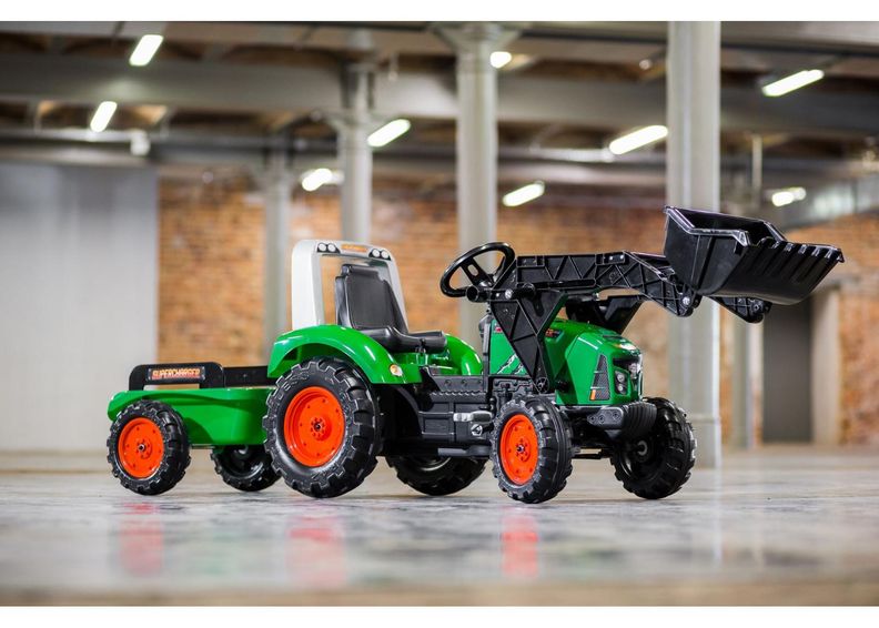Lasten traktori Supercharger kuvasuurennos
