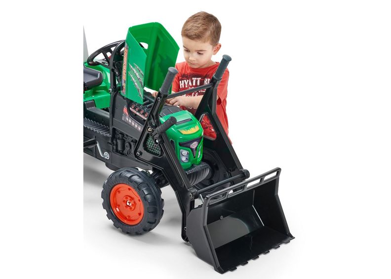 Lasten traktori Supercharger kuvasuurennos