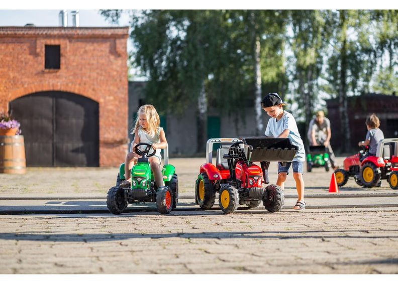 Lasten traktori Supercharger kuvasuurennos