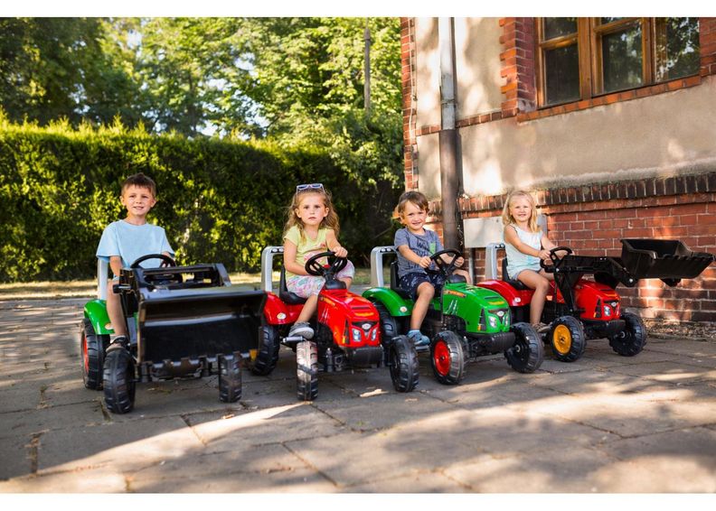 Lasten traktori Supercharger kuvasuurennos