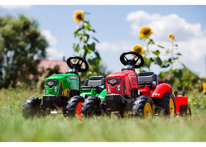 Lasten traktori Supercharger kuvasuurennos