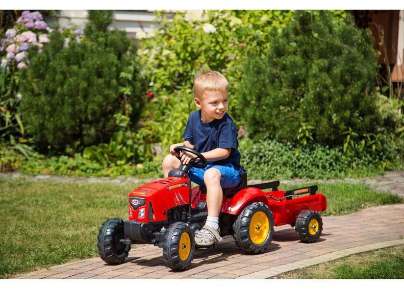 Lasten traktori Supercharger kuvasuurennos