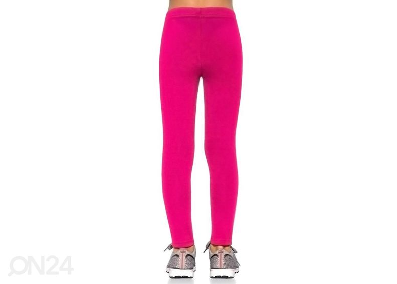 Lasten treenileggingsit BAS BLEU Mimi, grafiitti, koko 116-122 cm kuvasuurennos
