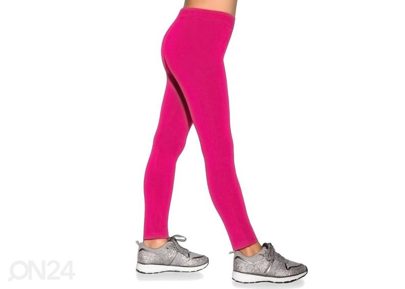 Lasten treenileggingsit BAS BLEU Mimi, grafiitti, koko 116-122 cm kuvasuurennos