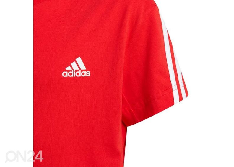 Lasten treenipaita Adidas B 3S Tee kuvasuurennos